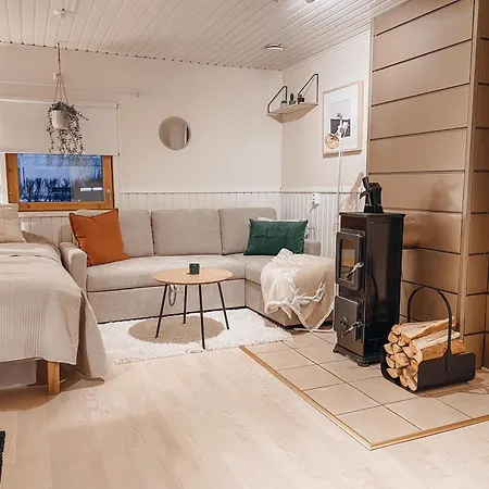 شقة Cozy With Sauna, 8 Min To Arctic Circle روفانييمي